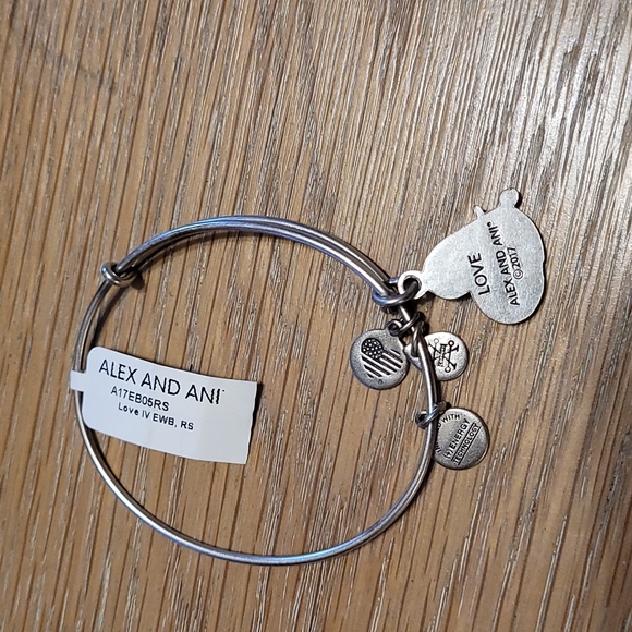 Alex and Ani Love bracelet - Picture 4 of 5